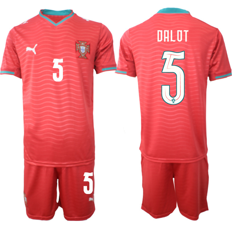 Men Portugal home #18 style 2026 World Cup Soccer jersey